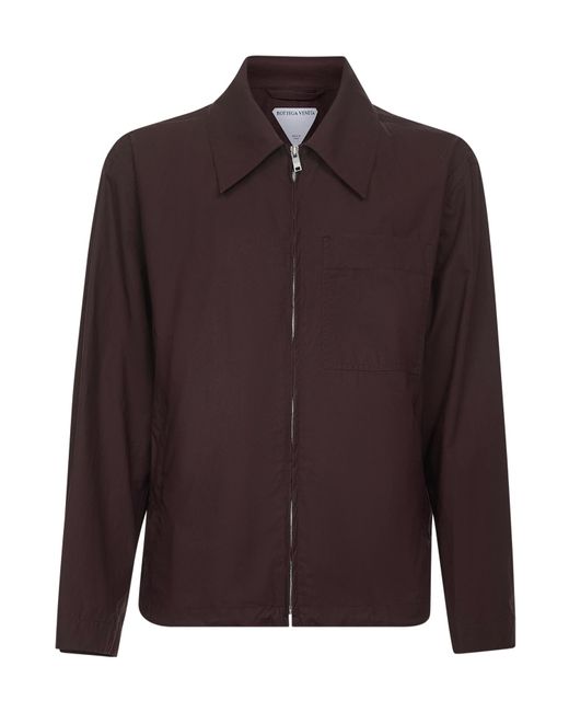 Bottega Veneta Brown Resinated Blouson for men