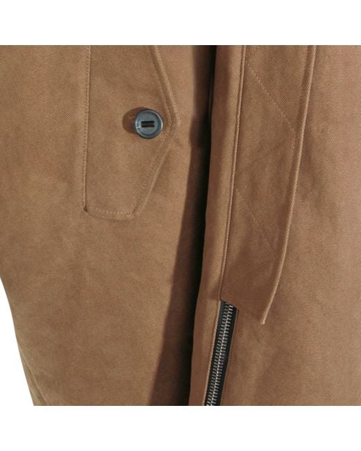 Dolce & Gabbana Brown Zip-Up Hooded Jacket