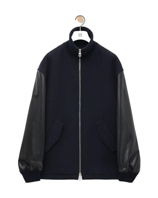 Loewe Blue Hybrid Jacket for men