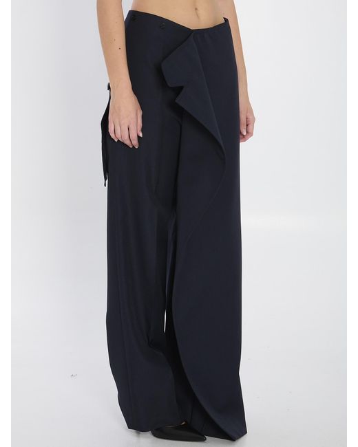 Jean Paul Gaultier Blue The Wraparound Pant Skirt