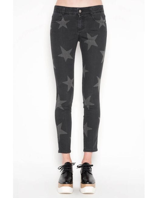 Stella McCartney Black Skinny Boyfriend 'Jeans