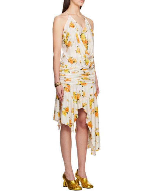 Acne Metallic Patterned Dress