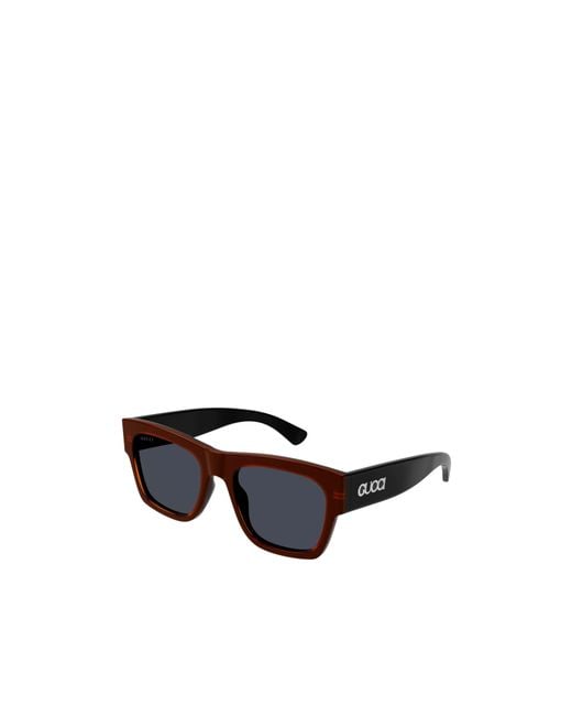 Gucci Black Eyewear Square Frame Sunglasses for men