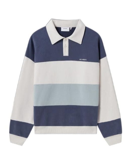 Axel Arigato Blue Anchor Polo Sweater for men