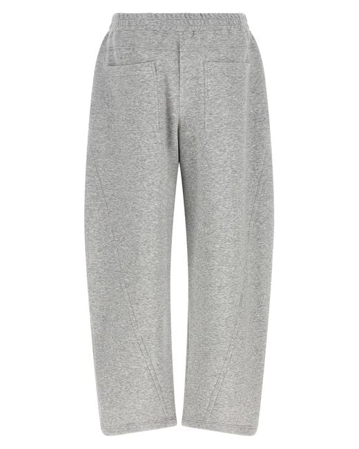 Brunello Cucinelli Gray Seam-Detail Track Pants