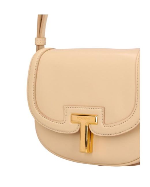 Tom Ford White Small Wallis Crossbody Bag