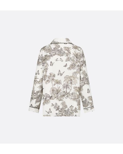 Dior White Iviera Shirt