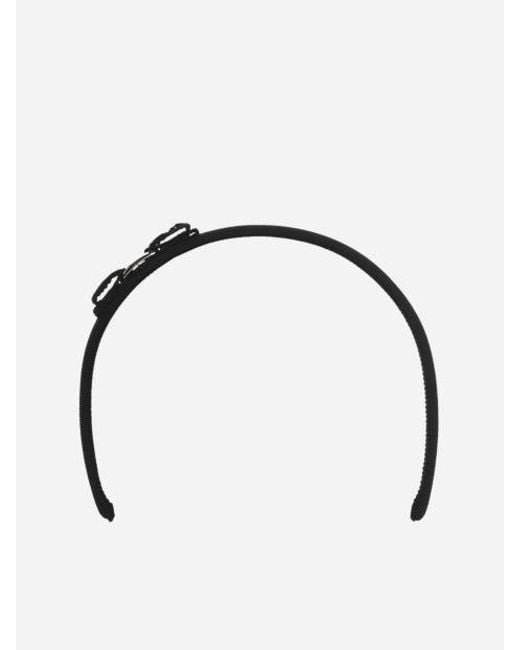 Ferragamo Metallic Vara Bow Headband