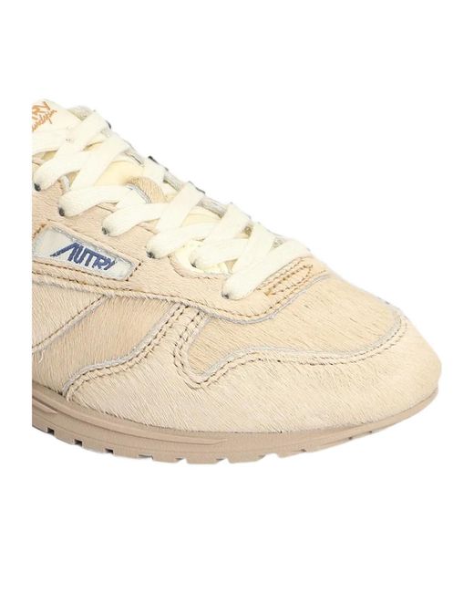 Autry Natural Windspin Lace-Up Sneakers