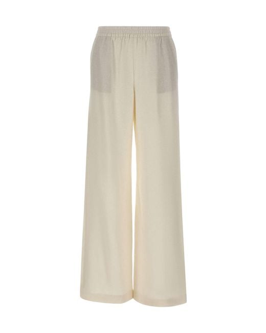 Eleventy Natural Palazzo Pants