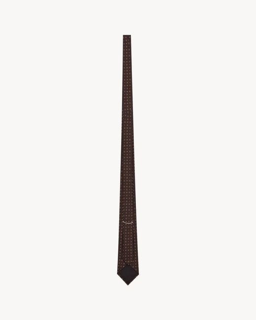Saint Laurent White Tie for men