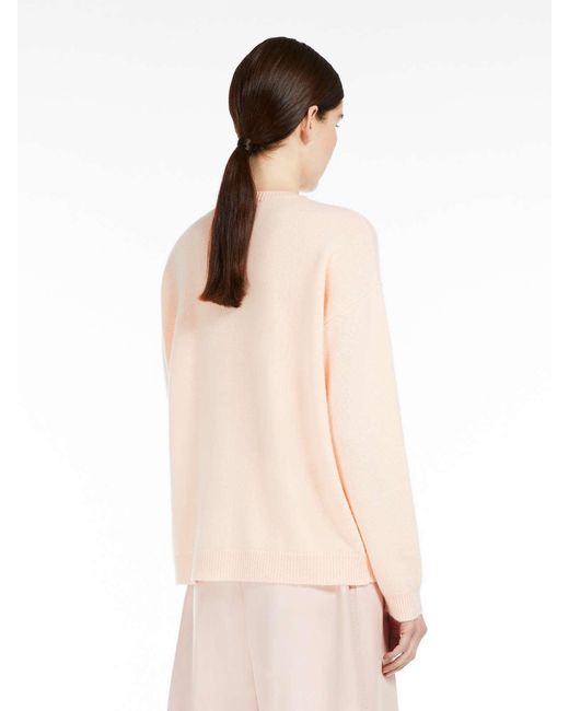 Max Mara Natural Logo Pullover