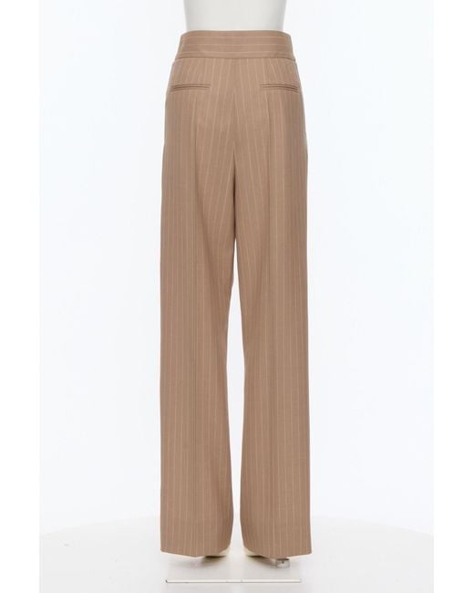 Valentino Natural Faded Pinstripe Pants