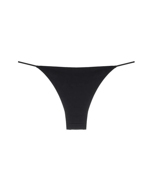 LaRevêche Black Halima Low-Rise Bikini Bottoms