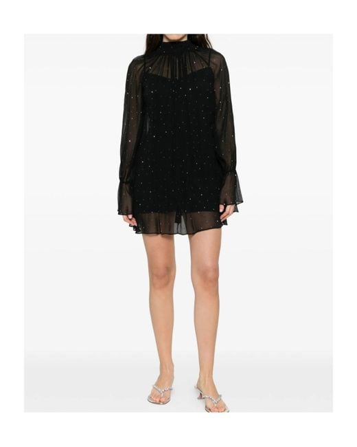 Staud Black Roux Dress