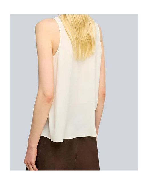 Semicouture White Embroidered Vest