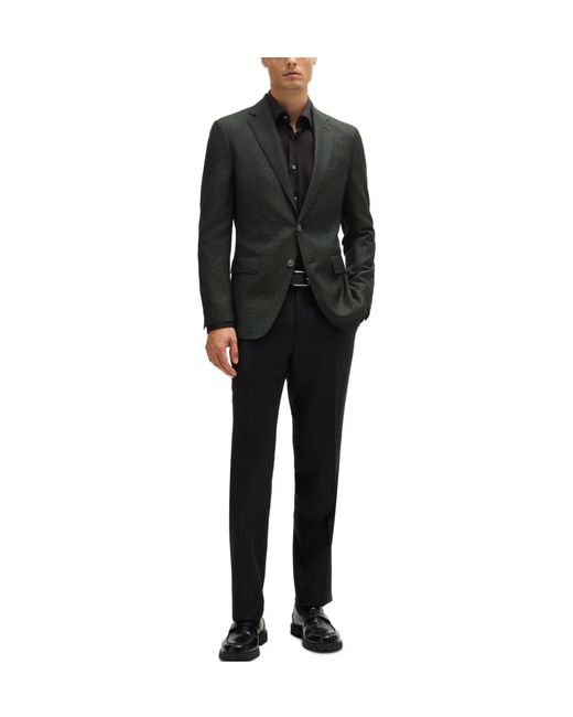 Boss Black Single-Breasted Blazer for men