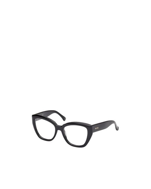 Max Mara White Cat-Eye Glasses