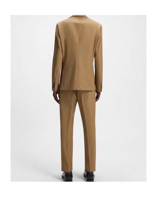 Boss Natural Boss Single-Breasted Long-Sleeved Jacket for men