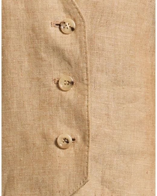 Max Mara Natural Backless Top