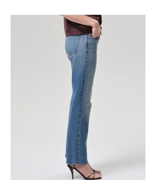 Citizens of Humanity Blue Belt-Loop Jeans