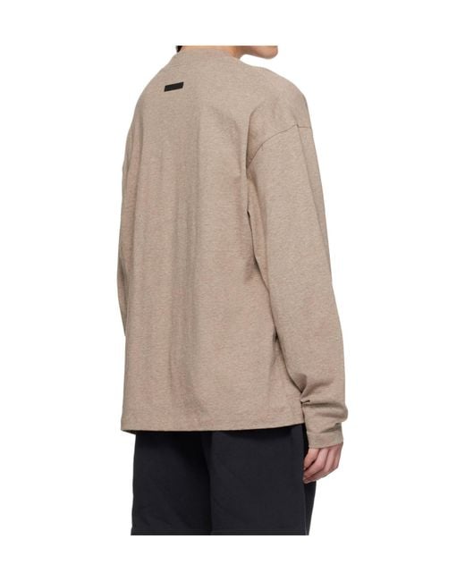 Fear Of God Natural Long-Sleeved T-Shirt for men
