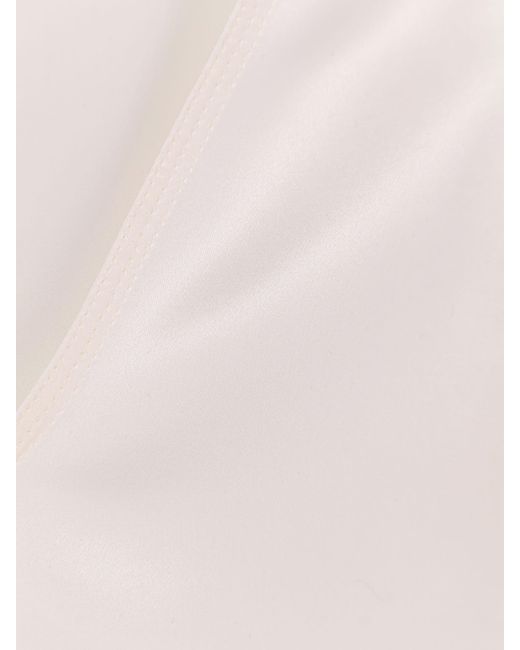 Max Mara White Filly Sleevelvess Top