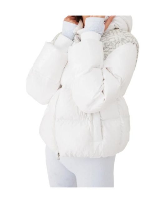 Casablanca White Ski Ripstop Down Puffer Jacket