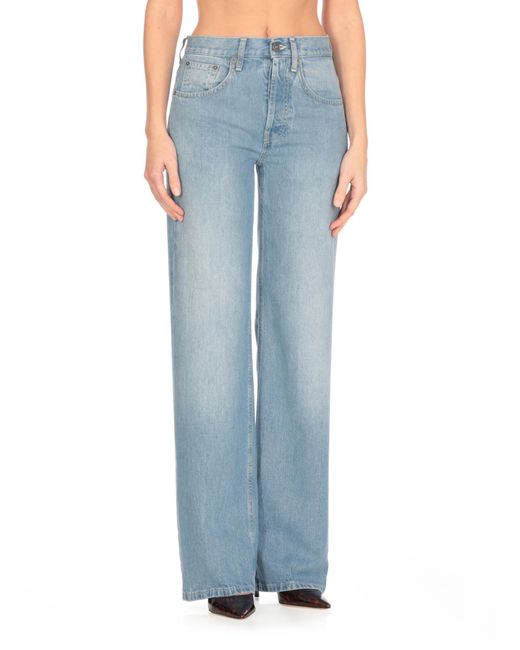 Dondup Blue Wide Leg Pants