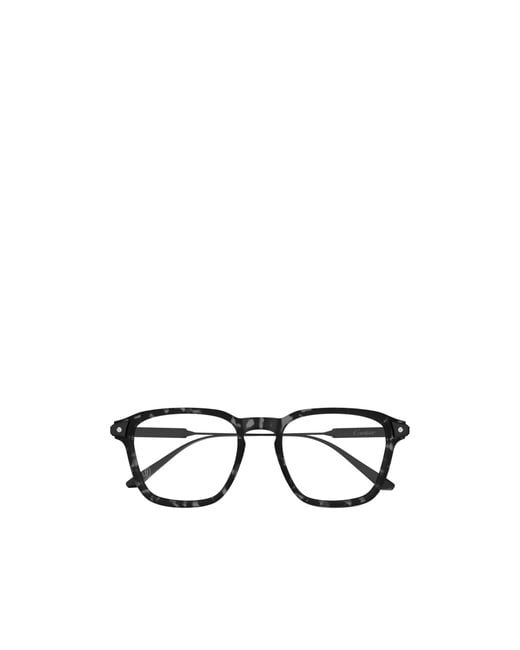 Cartier White Tortoiseshell-Pattern Glasses for men