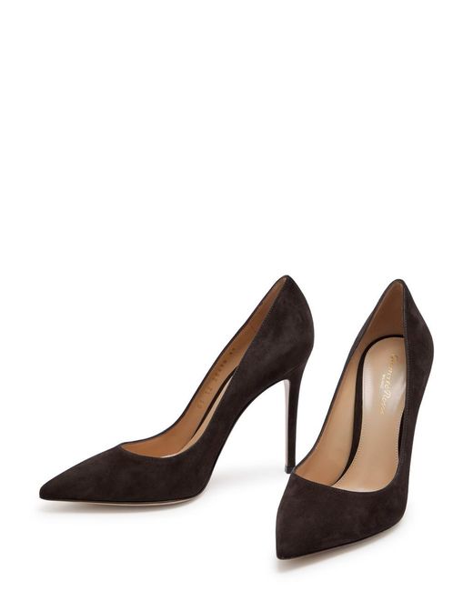 Gianvito Rossi Brown Suede High Heels