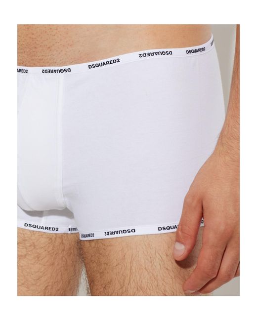 DSquared² Blue Boxer Briefs for men