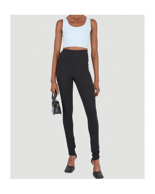 Wardrobe NYC Black X Browns 50 Side-Split Leggings