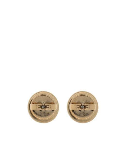 Tory Burch Multicolor Kira Circle-Studded Earrings