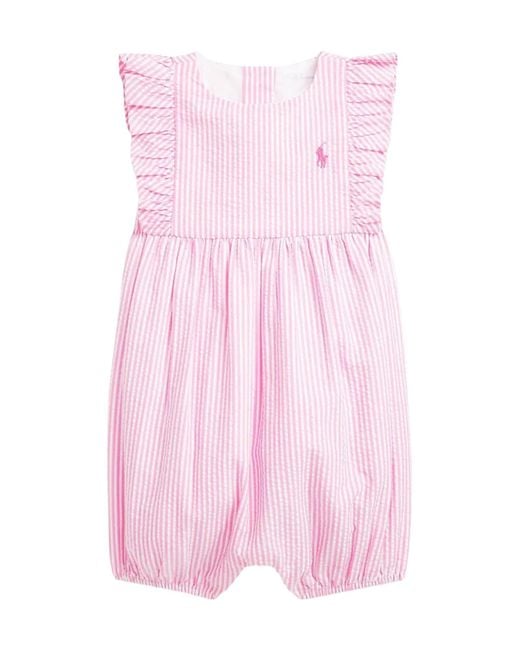 Polo Ralph Lauren Pink Nantucket Romper