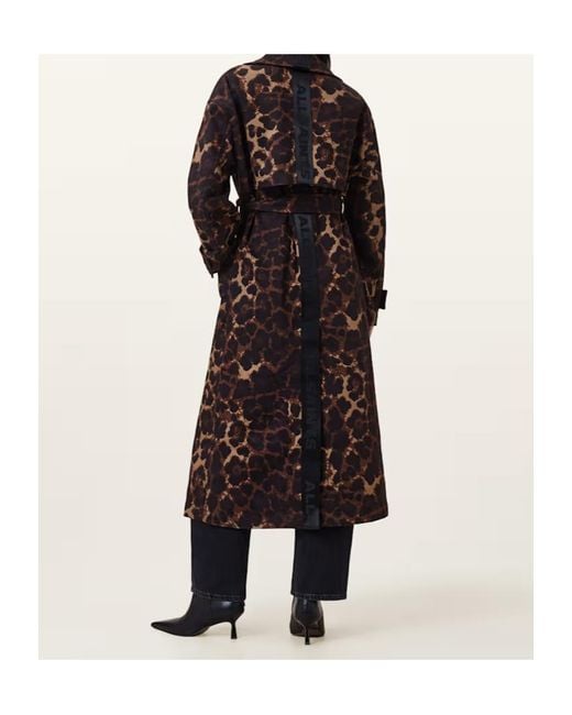 AllSaints Black Long-Sleeved Coat
