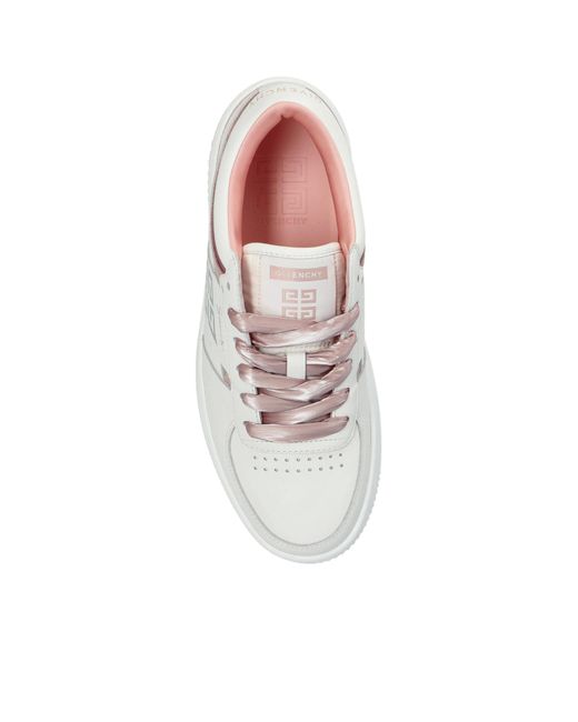 Givenchy White Sneakers Lace Up