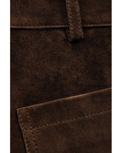 Ba&sh Brown Wide-Leg Casual Pants