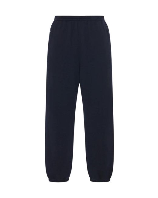 The Row Blue Zaven Elasticated Trousers for men