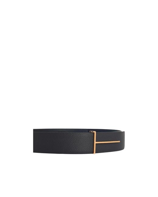 Tom Ford White Buckle Belt for men