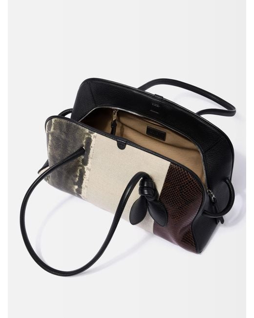 Jacquemus Black The Turismo Soft Bowling Bag