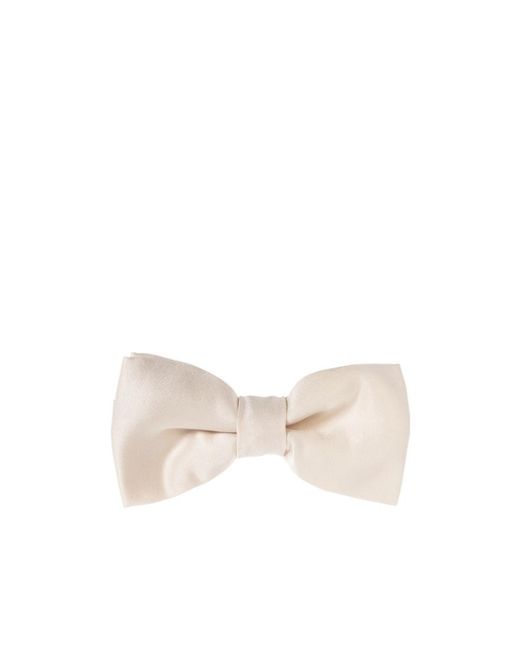 Givenchy White Bow Tie for men