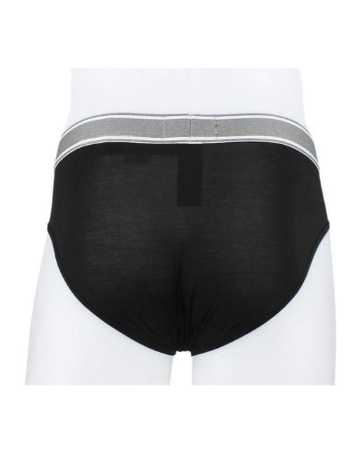 Emporio Armani Black Logo Underwear for men