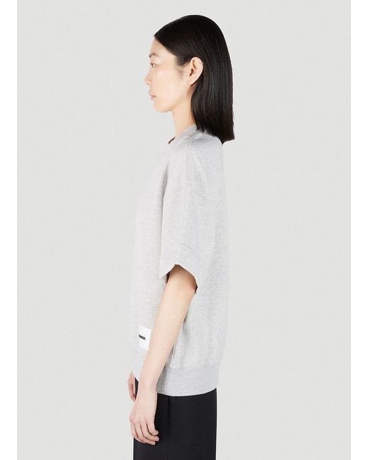 Jil Sander White Sweatshirt
