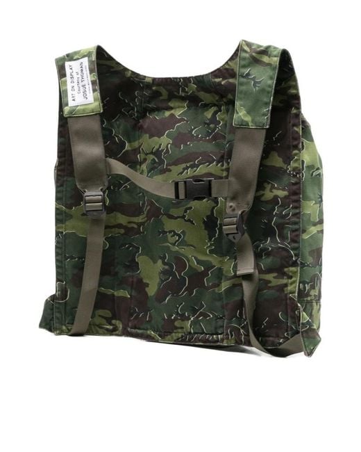 GALLERY DEPT. Green Camouflage Backpack for men
