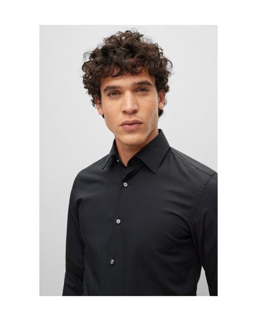 Boss Black Boss Long-Sleeved Buttoned Shirt for men