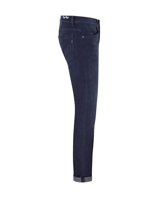 Dondup Blue George Skinny Fit Jeans for men