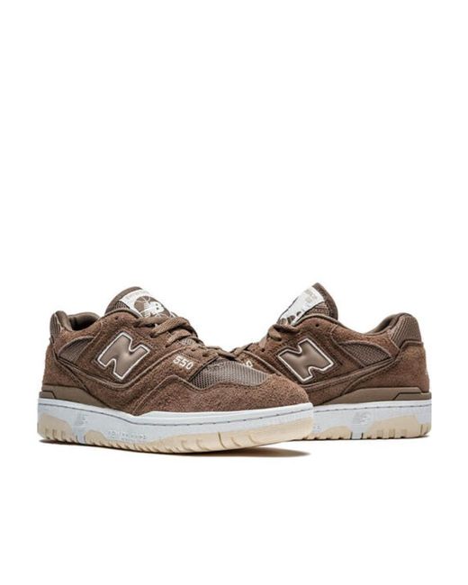 New Balance Brown 550 'Mushroom' Lace-Up Sneakers for men