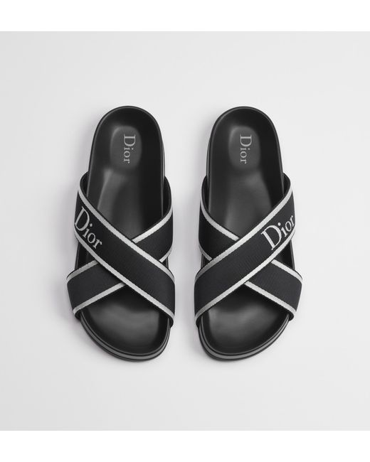 Dior Blue Iviera Aqua Sandal for men