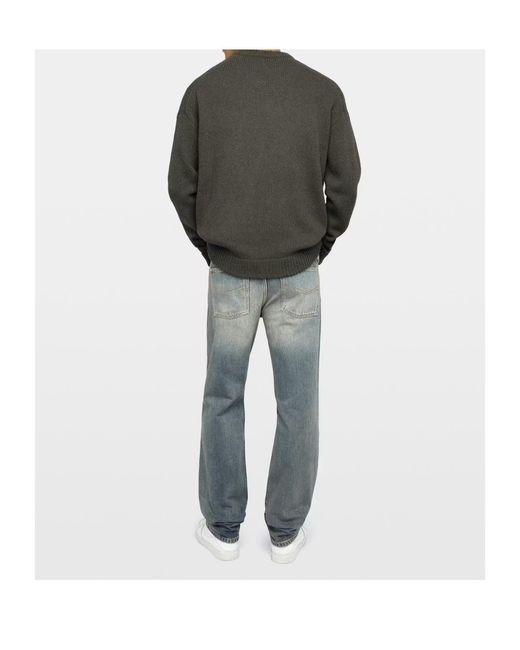 Zadig & Voltaire Green Marko Snake-Motif Sweater for men